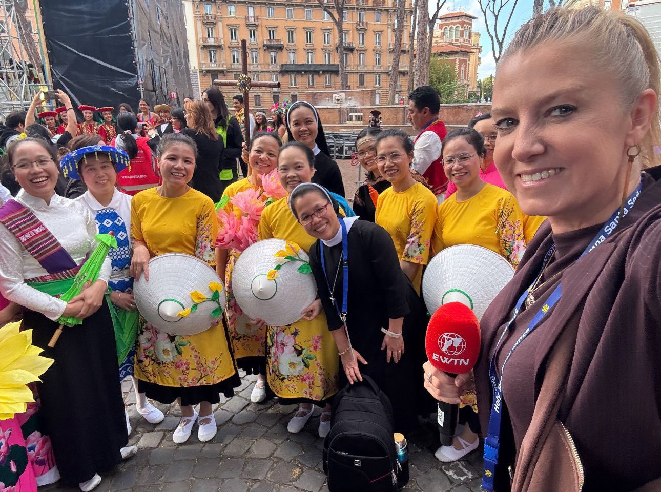 Do Rzymu przybywa wiele grup zorganizowanych