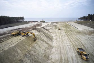 Przekop Mierzei Wiślanej. Koszty prac w górę
