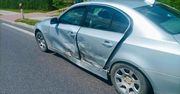 Kolizja z udziałem BMW. Kierowca był pijany