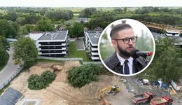 Burmistrz walczy z deweloperem. "Pociął drzewa i wywiózł"