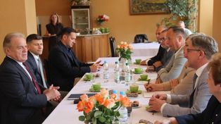 Wójtowie i burmistrzowie Powiatu Legnickiego spotkali się w Chojnowie