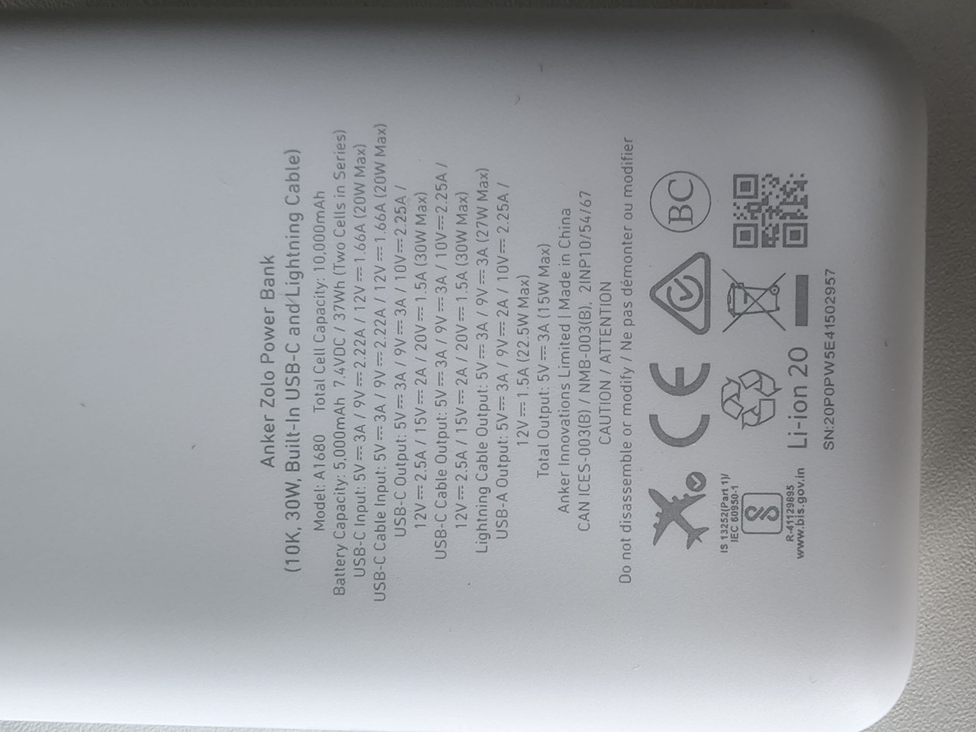 Anker Zolo Power Bank