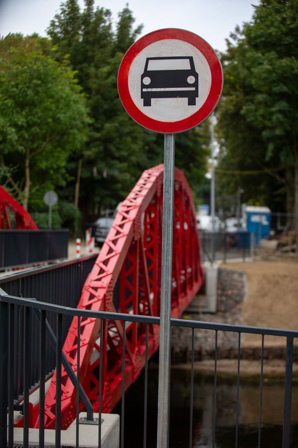 Zabytkowy Most Łabędzi po remoncie w 2024 roku