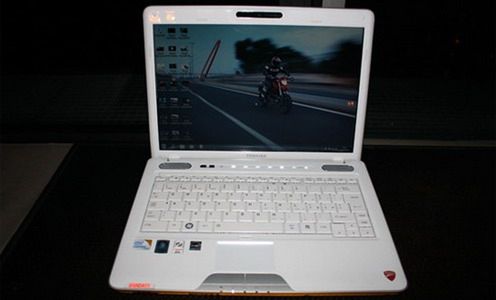 Toshiba oraz Ducati łączą siły i powstaje... laptop 1