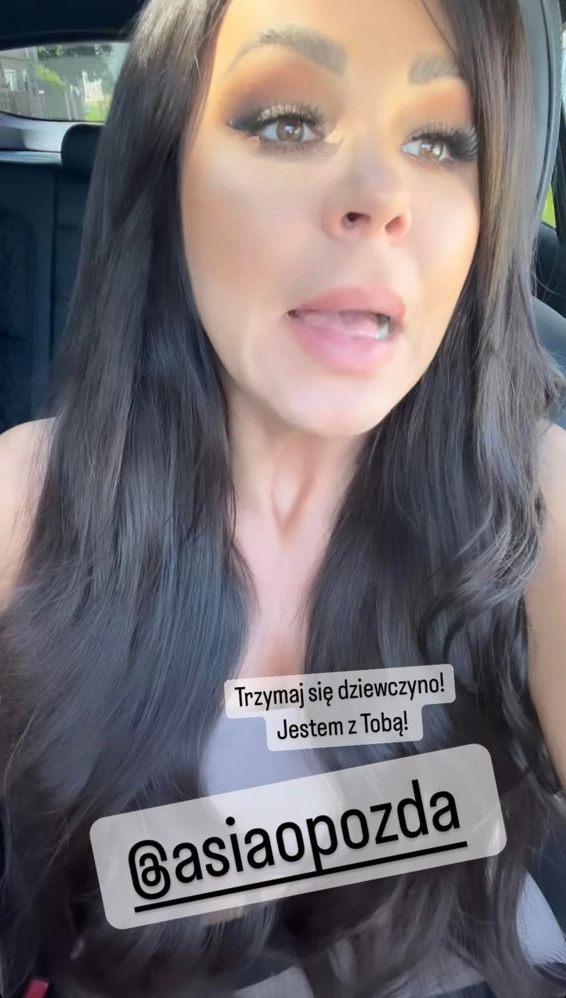 Sylwia Bomba wyciąga pomocną dłoń do Joanny Opozdy