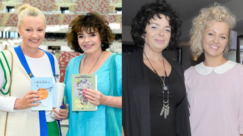 Katarzyna Grochola i Dorota Szelągowska