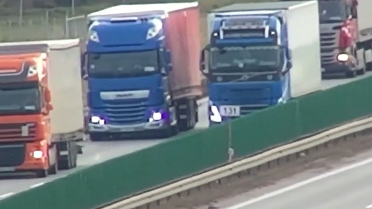 Policja pokazała nagrania z drona