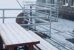 Załamanie pogody w Polsce. W Tatrach spadł śnieg