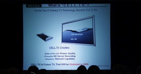 "Komórkowy telewizor" Toshiby wycelowany w 2009 rok