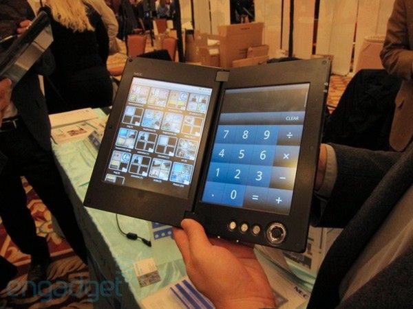Tablet NEC LT-W Cloud Communicator z dwoma ekranami [wideo]