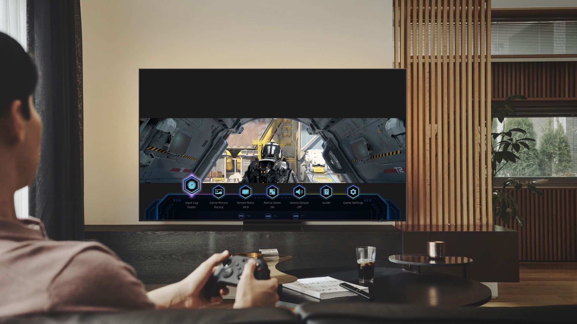 Samsung Neo QLED 65QN91B - panel gracza