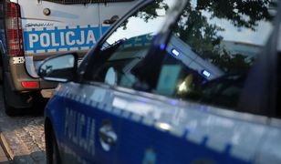 Noworoczny pościg po Warszawie. Uciekając, skasował latarnię