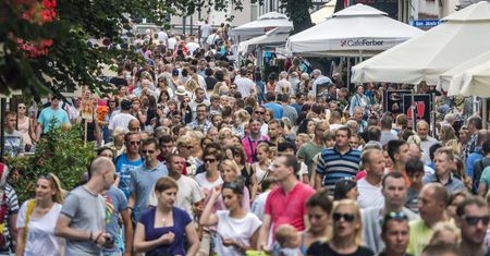 Sopot. Cena za obiad z deserem. Był na koncercie, poszedł coś zjeść