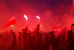 Spalili flagę Ukrainy podczas Marszu Niepodległości. "Odpowiedzialni są organizatorzy"