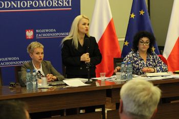 Koszalin: Wizyta Małgorzaty Gromadzkiej. Zaczęło się miło, ale później było też ostro