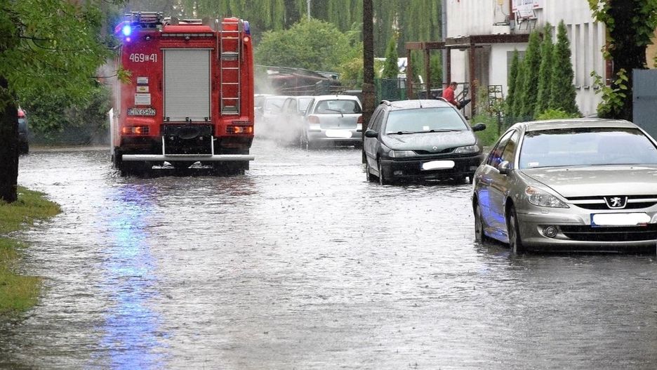 W mieście jest kilka miejsc, które podczas ulew zamieniają się w ogromne bajora