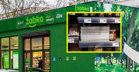 Taka kartka zawisła w Żabce w Świnoujściu. Mamy komentarz sklepu