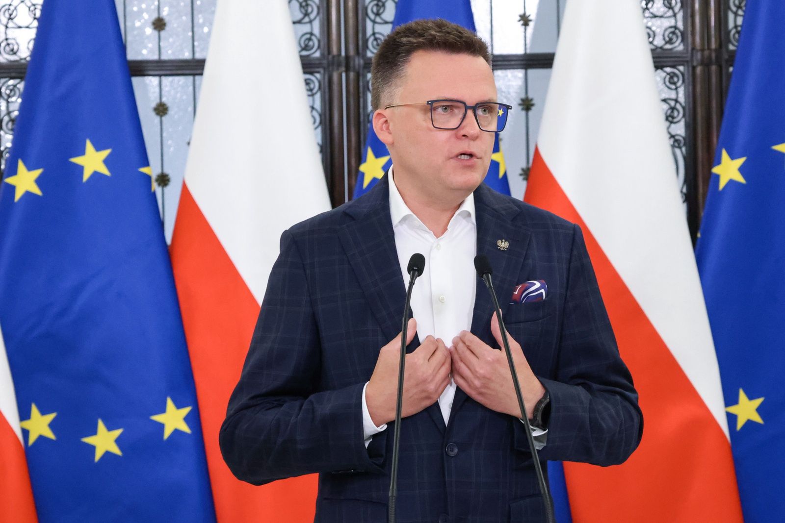 wiadomości,aktualności,WP Wiadomości Hołownia zwrócił projekty prezydenta. Wiadomo, które