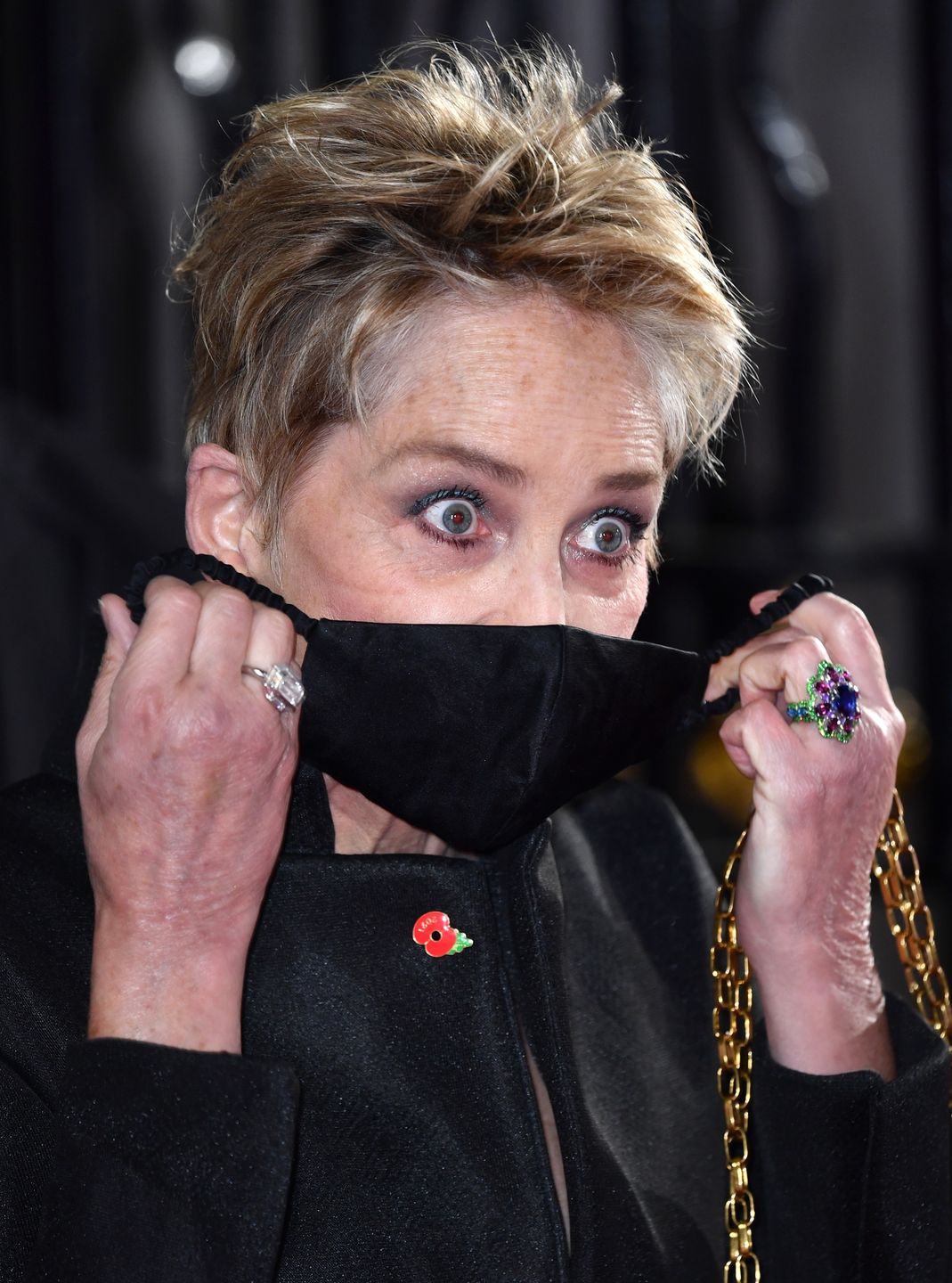 Sharon Stone na Pride of Britain Awards 2021