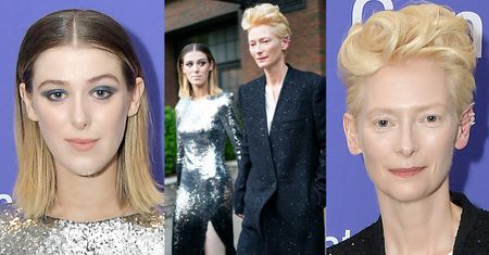 Tilda Swinton i jej 21-letnia córka promują wspólny film w Nowym Jorku