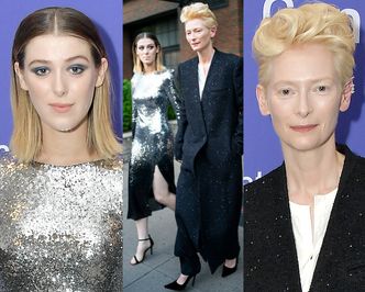 Tilda Swinton i jej 21-letnia córka promują wspólny film w Nowym Jorku