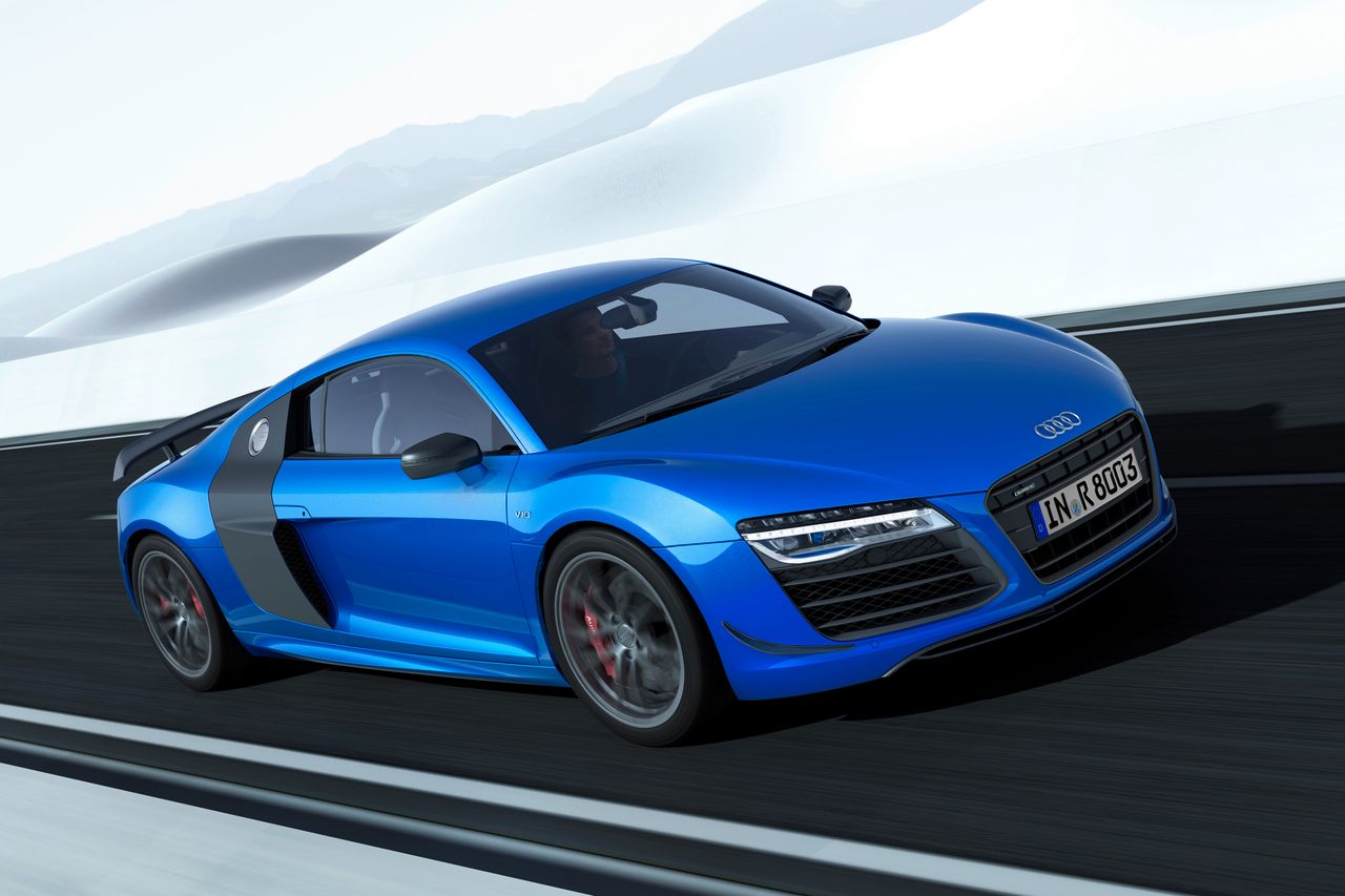 Audi R8 LMX – pierwszy na świecie seryjny samochód z laserowymi światłami drogowymi