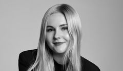 Aleksandra Gimik w biurze prasowym Allegro