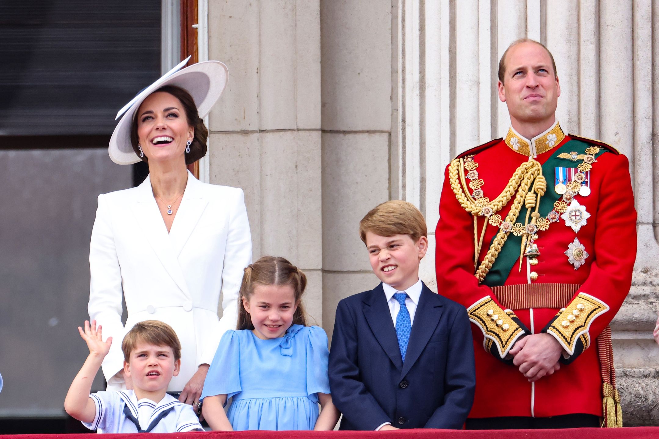 Książę William i księżna Kate z dziećmi