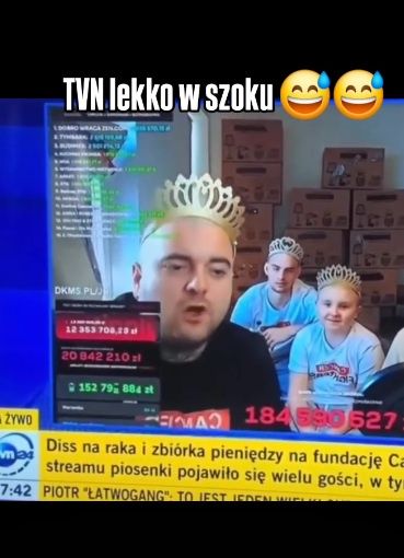 Wulgaryzmy na żywo w TVN24