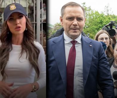 Zabiła szczeniaka, kozioł uciekał przed strzałami. Kontrowersyjna sekretarz USA ma poprzeć Nawrockiego