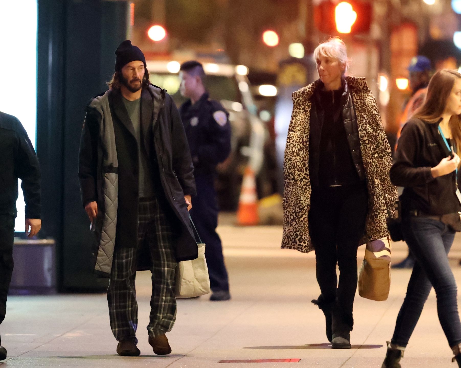 Keanu Reeves i Alexandra Grant