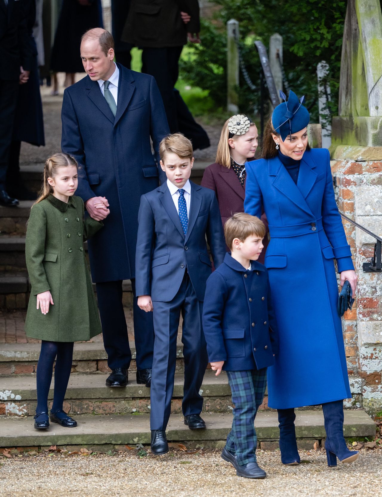 Kate Middleton with family
