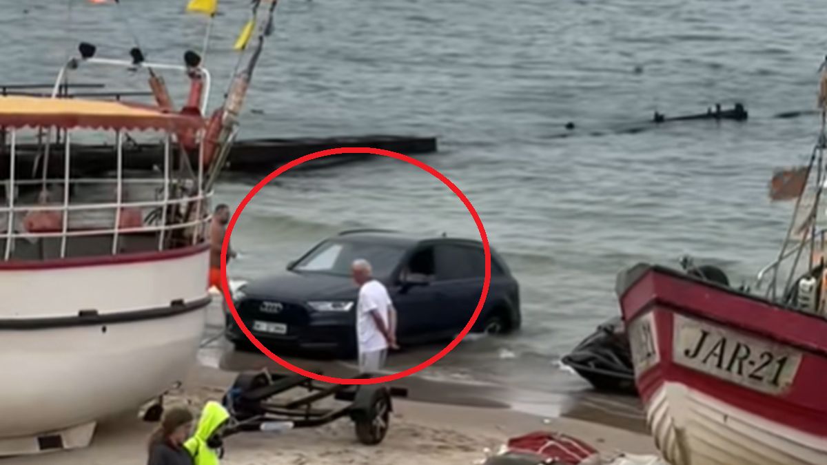 Widok na Morze Bałtyckie w Jarosławcu.