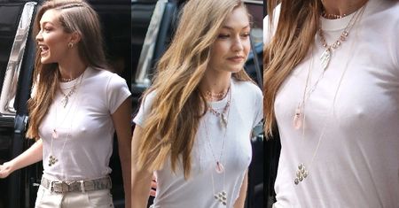Sutki Gigi Hadid na spacerze w Nowym Jorku (ZDJĘCIA)