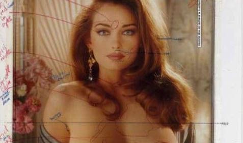 Zobacz, jak retuszowano sławne zdjęcia w Playboyu 1