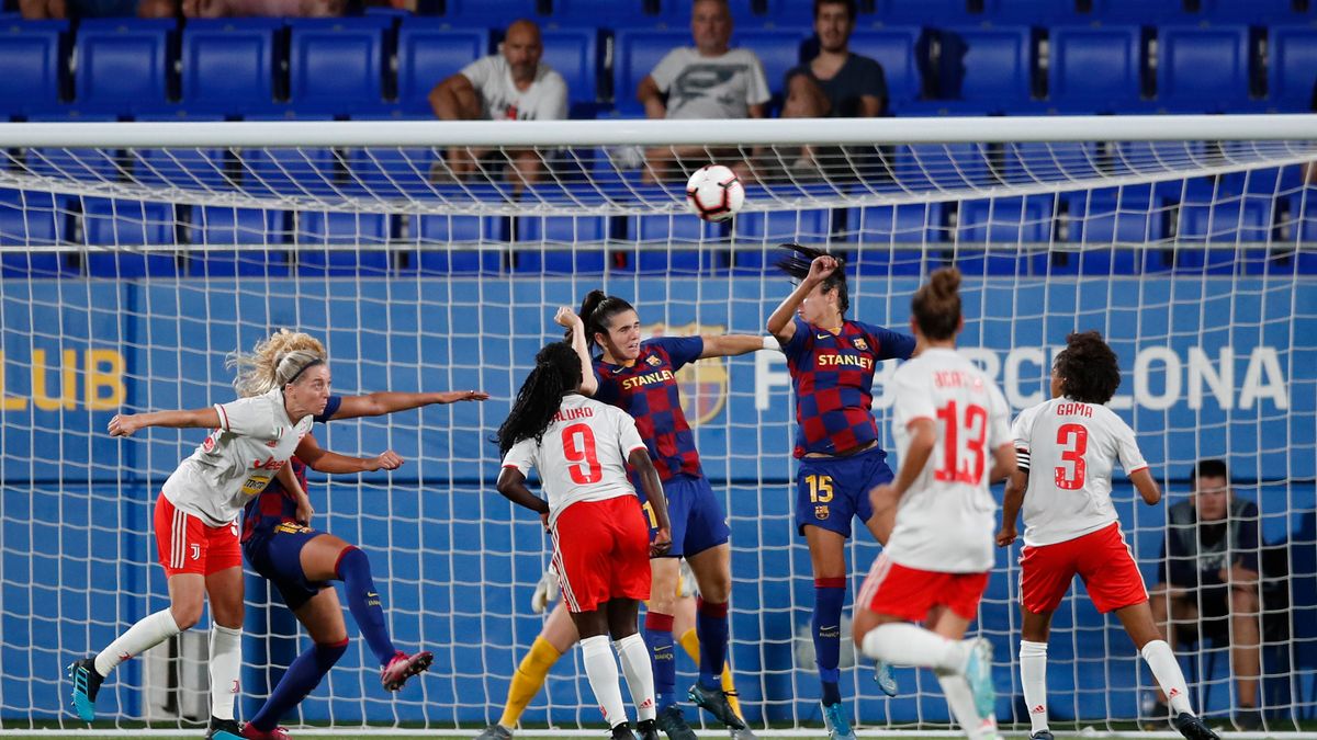 FC Barcelona vs. Juventus Turyn, mistrzostwa UEFA kobiet (Eric Alonso/Getty Images)