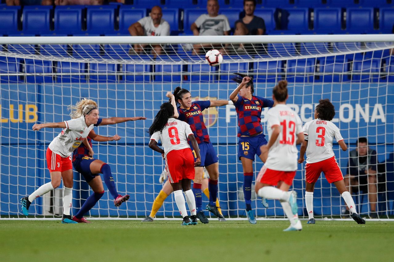FC Barcelona vs. Juventus Turyn, mistrzostwa UEFA kobiet (Eric Alonso/Getty Images)