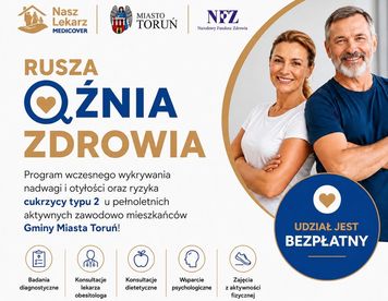 Qźnia Zdrowia pomoże mieszkańcom Torunia zadbać o swoje zdrowie