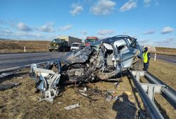 Koszmarny wypadek na ekspresówce. Jechał pod prąd