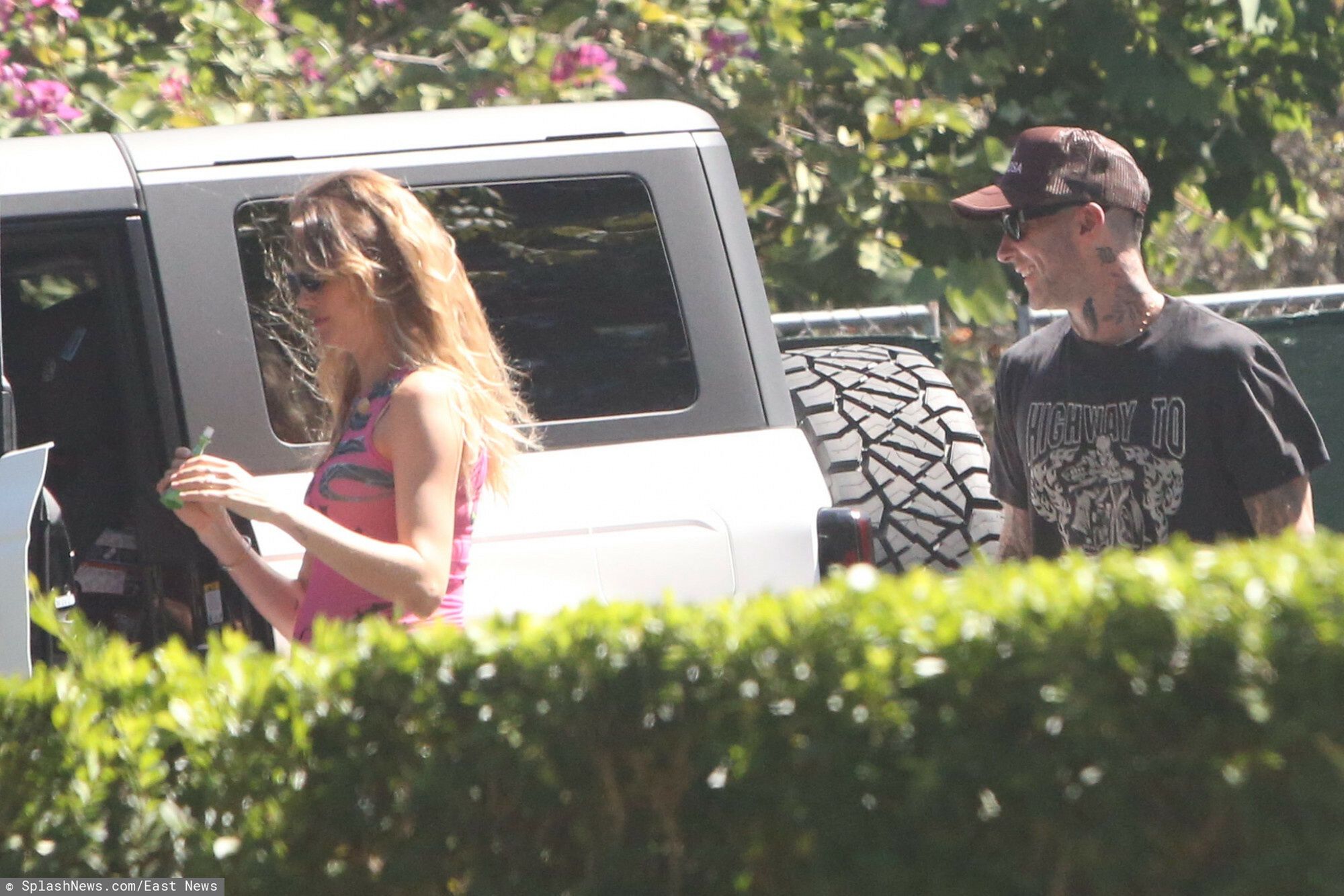 Adam Levine i Behati Prinsloo w Montecito. Po kryzysie ani śladu