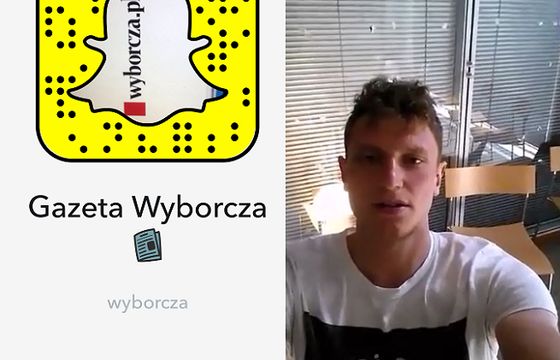 „Gazeta Wyborcza” robi prasówkę na Snapchacie