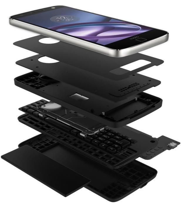 Keyboard Mod, czyli fizyczna klawiatura QWERTY dla smartfonów Moto Z 4