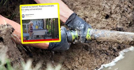 83-latka odcięta od kanalizacji. "Dla mnie to jest poniżenie"