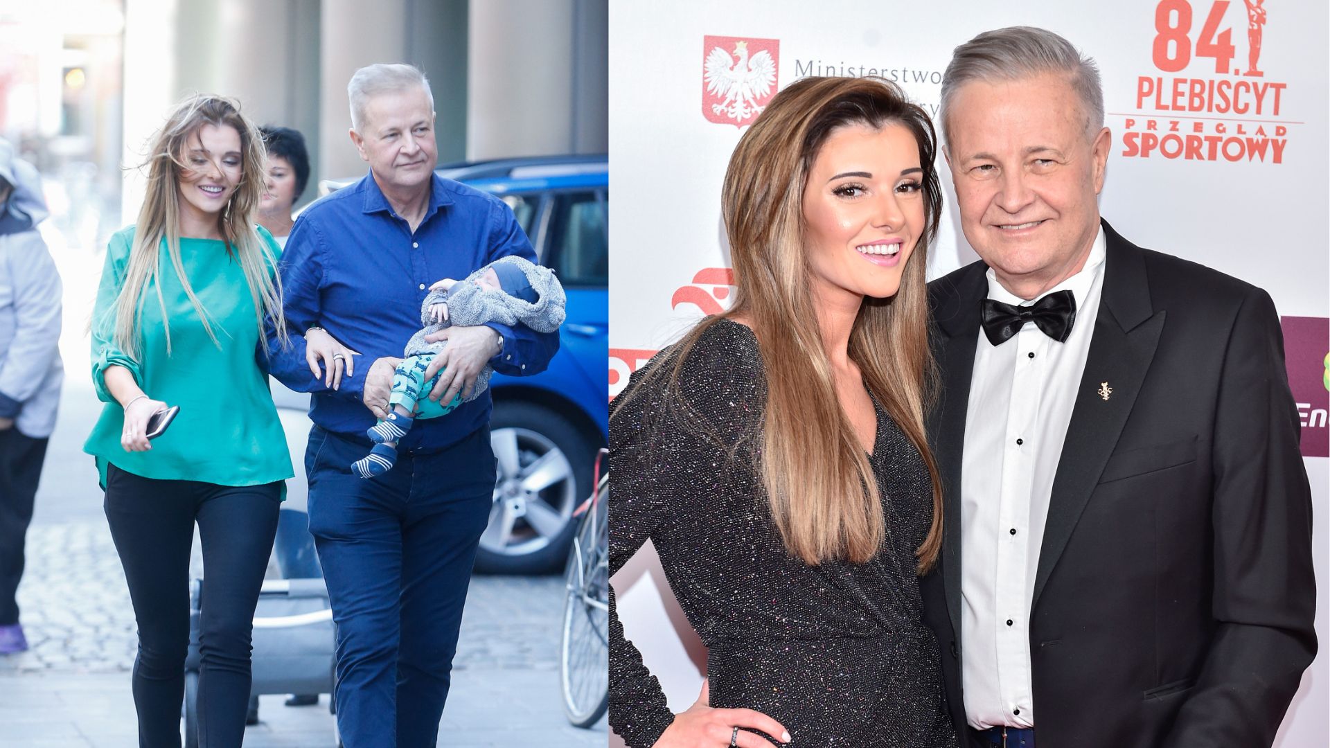 Apoloniusz Tajner i Izabela Podolec