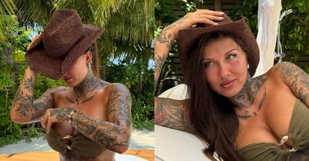 Kowbojka Deynn ODSŁANIA WDZIĘKI w bikini. "Kobieta rakieta" (FOTO)