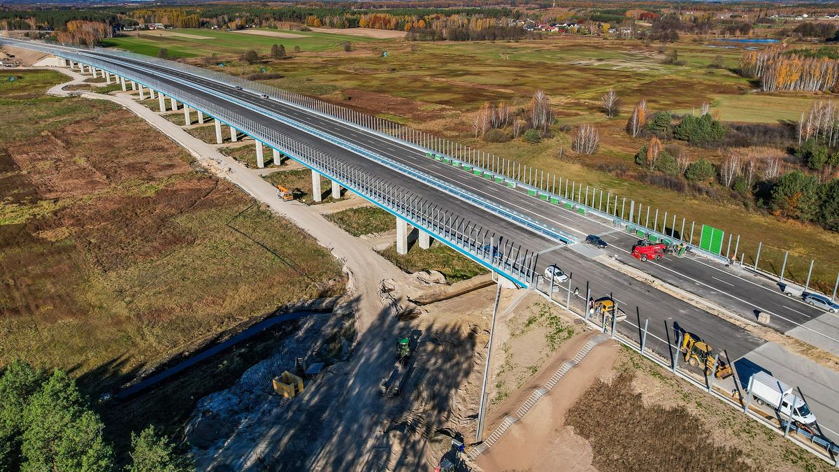 Budowa A2 Groszki - Gręzów