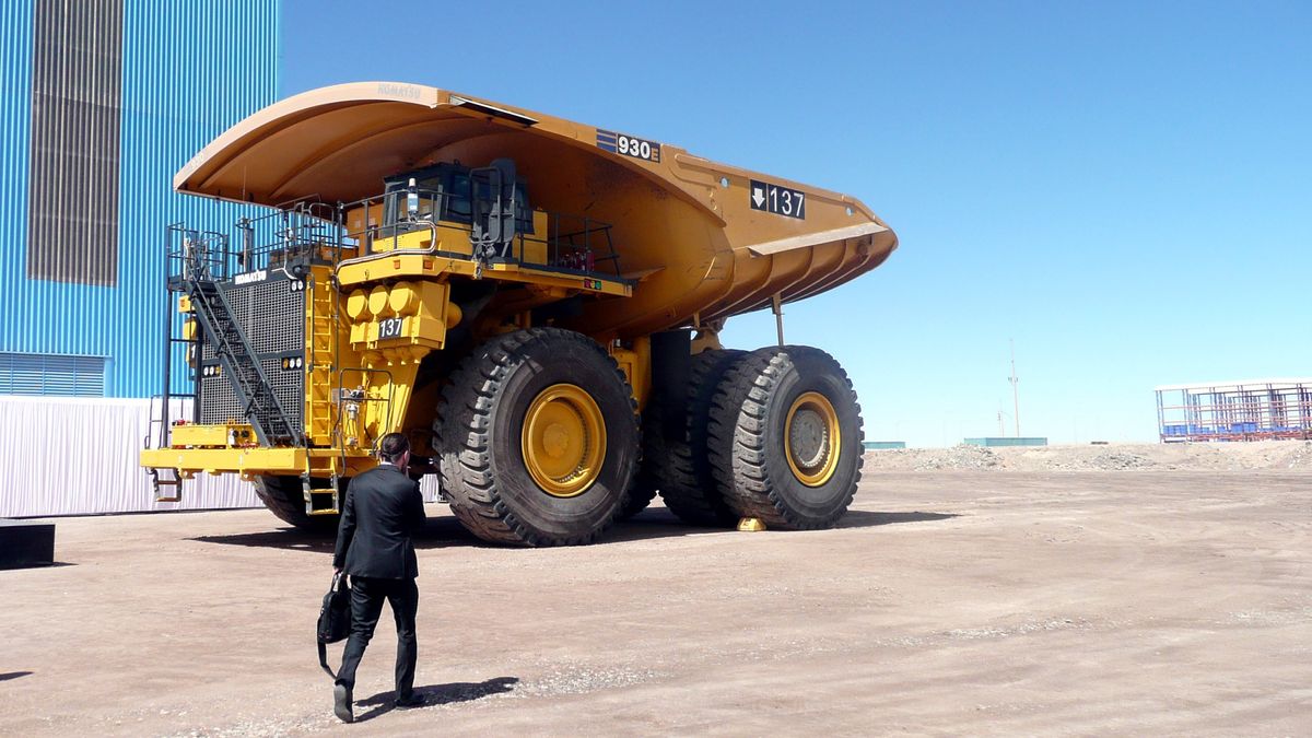 Kopalnię Sierra Gorda (na chilijskiej pustyni Atacama) otwarto w roku 2014. 