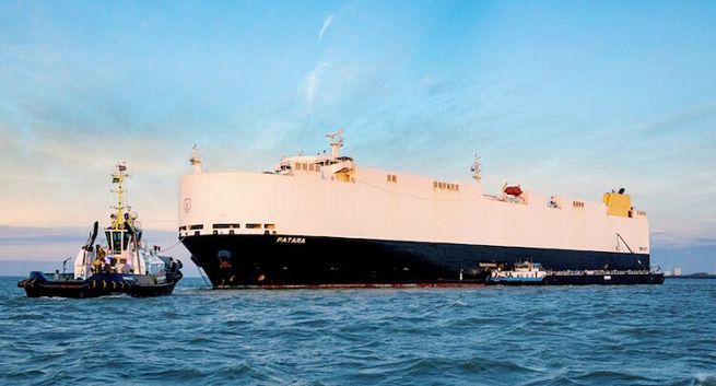 Volkswagen napędza statki transportujące samochody zużytym olejem z restauracji