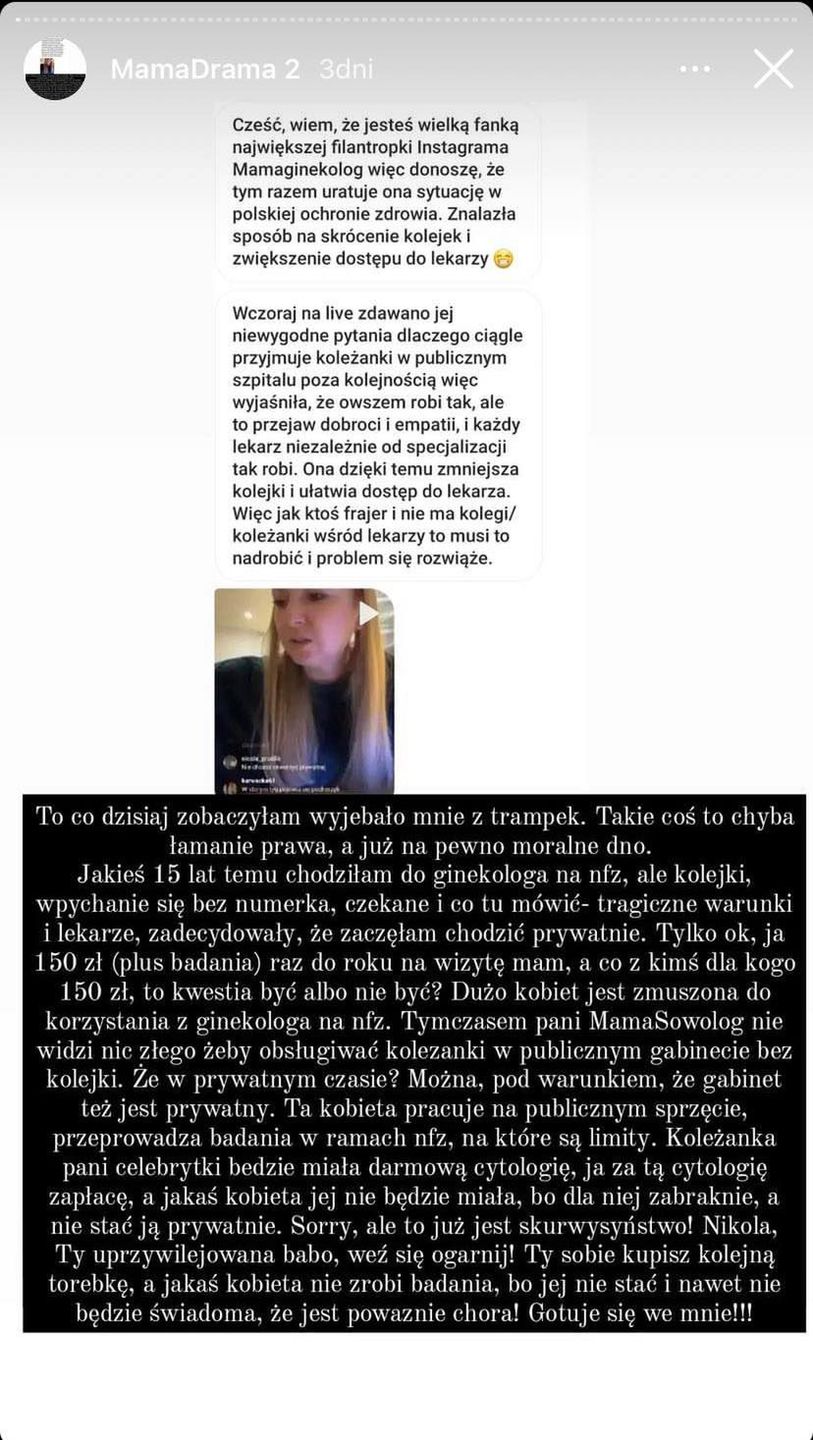 Blogerka zgłosiła praktyki Mamy Ginekolog do Izby Lekarskiej