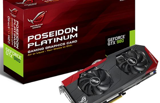 ROG Poseidon GTX 980 - nowa karta graficzna z chłodzeniem hybrydowym od Asusa za 2599 zł
